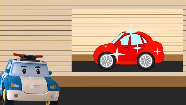 Робокар Поли. Изучаем дорожные знаки. Знаки сервиса. Robokar Poli смотреть онлайн