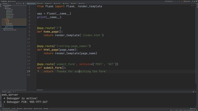 Build Website in 5 mins Using Python - Part 3/3 | Python Tutorials for Beginners | Python | AI | ML