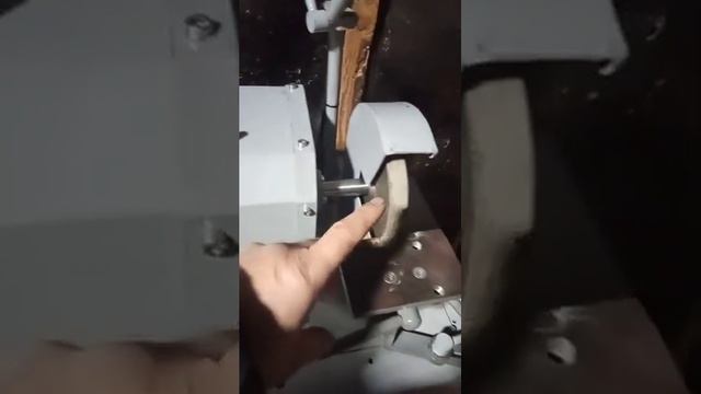 Заточной станок из двигателя от стиральной машины автомат. Посадка камней на конус.
