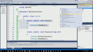 C#-1. Создание библиотеки классов в C#
