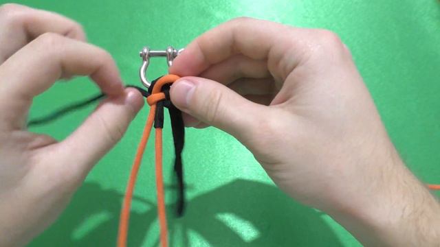 "На паракорде" Быстрорасплетающийся браслет выживания (Paracord Blaze Bar)