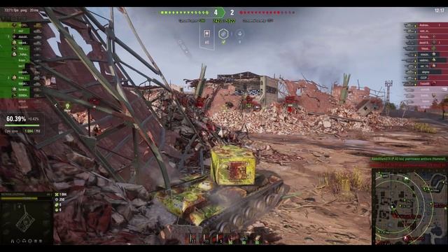 КВ-2. Прокачиваемый ТТ (СССР). Карта Промзона. №-9 смотреть онлайн