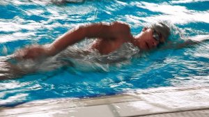 Тренировка сборной ДНР по плаванию в спортивной школе Ника