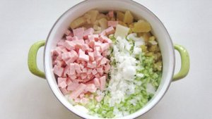 Окрошка на мацони