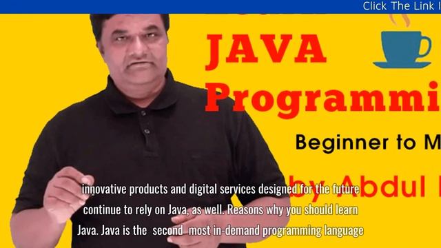 Learn JAVA Programming from Beginner to Master with Abdul Bari смотреть онлайн