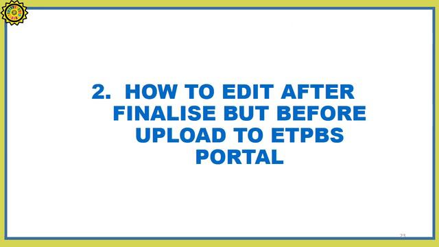 Electronic Postal Ballot Paper Generation смотреть онлайн