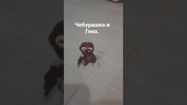 как слепить Чебурашку из пластилина.???