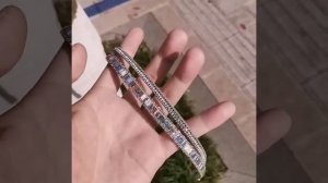 Женский браслет из кожи аллигатора
