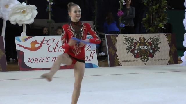 Буневич Анастасия (скакалка) 2001-Кат.В 06.03.15 "Империя юных талантов" Художественная гимнастика смотреть онлайн