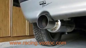 HKS Hi-power (реплика), exhaust, muffler, прямоточный глушитель