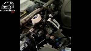 Воздухозаборник на перекидке Honda Elysion