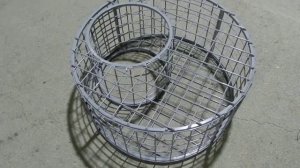 Габион "Вазон круглый"