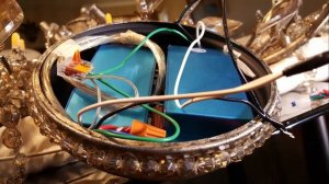 Crystal Chandelier repair. Ремонт хрустальной люстрыы