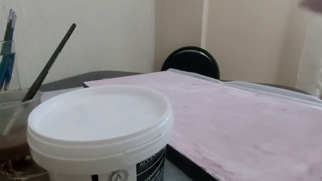 Изменения стола с Венецианской штукатуркой