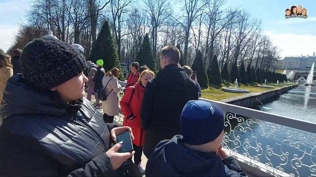 ЗОЛОТЫЕ ФОНТАНЫ,Петергофа//Прогулка по парку Петергофа//Фонтаны и каскады//Peterhof. St.Petersburg