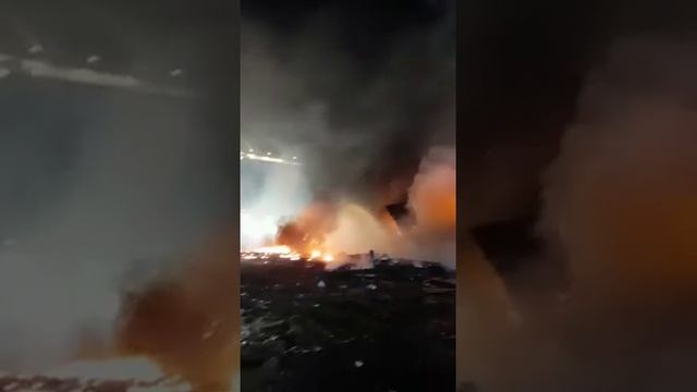 Explosion in a container on board a ship at Jebel Ali Port | Jebel Ali port blast, Dubai explosion