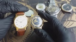 Часы с барахолки видео 20. Купил победу со снятой позолотой.