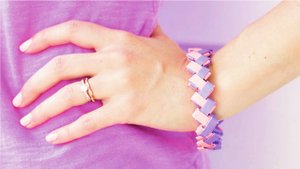 Браслет-цепочка оригами. Подробное руководство по созданию бумажной поделки с инструкцией и схемой