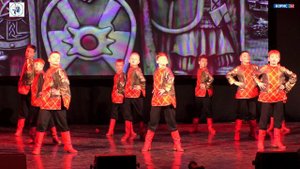 Праздничный юбилейный концерт ансамбля танца "Россияне". Танец "Богатыри". 06.04.2024 год.