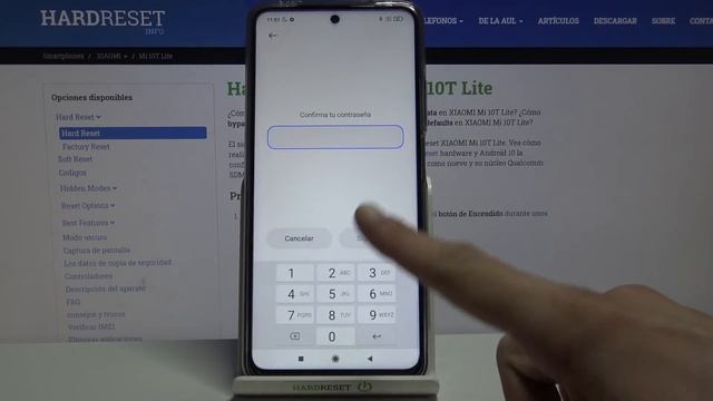 Cómo restablecer WiFi, redes móviles y Bluetooth en XIAOMI Mi 10T Lite - ajustes de red смотреть онлайн