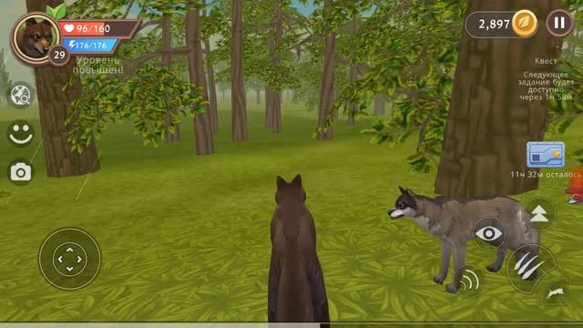 Играю в симулятор волка. Озвучиваю волка???? смотреть онлайн