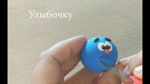 Лёгкий пластилин. Как слепить Кроша из лёгкого пластилина.