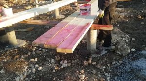 Обработка древесины для каркасного дома!