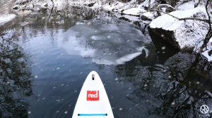 SUPTIME - Зимний SUP / Winter SUP.  Ростовская область. Сапборды Red Paddle Voyager