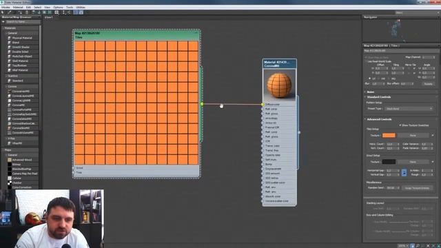 Как сделать мозаику в 3D max? смотреть онлайн