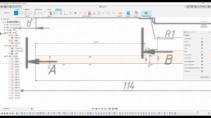 8.3 Вал для редуктора во Fusion 360 по чертежу.