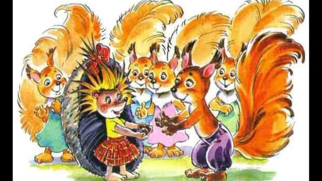 Сказка "Жили-были ежики" А.Усачев глава "Орехи". смотреть онлайн