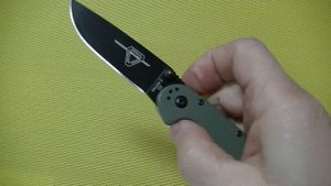 Нож Ontario Knife RAT-II D2, black,olive 8830OD_ для гурманов :)