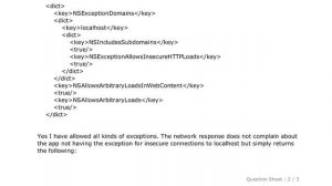 iOS : FAILURE: Error Domain=NSURLErrorDomain Code=-1004 "Could not connect to the server."