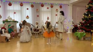 Танец с дождиком, разновозрастная группа