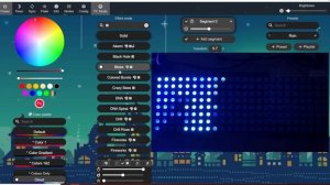 WLED 0.14.0-b1 -2D Panel setup and testing .