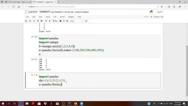 Python Pandas: Creating Series, class XII IP By Beena Rani PGT CS, k.v.no.1, itanagar смотреть онлайн