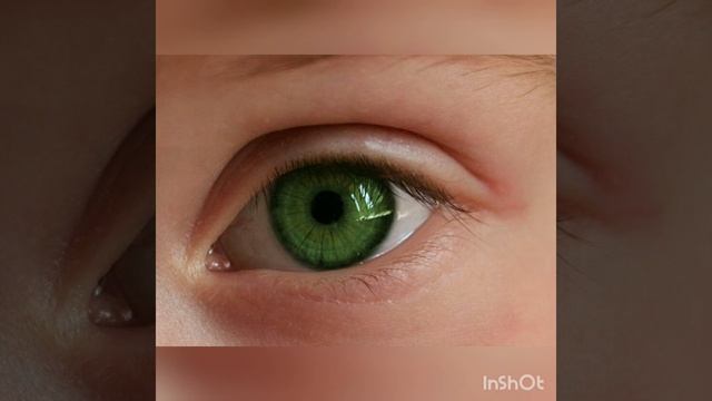 Change your eye color to green__________ Поменять цвет глаз на зеленый