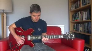 Crybaby vs Morley Wah Pedal Comparison test ( Gibson 335 guitar)
