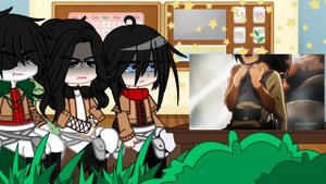 Реакция троицы Мосян на мать, как на Микасу Аккерман_[3 part]_[sd]