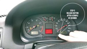 What is SERVICE NOW on VW Golf 4 and how to reset