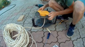 Удлинитель 100 м на катушке