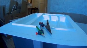 Устанавливаем кухонный фартук (угол примыкания).