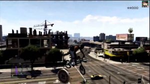 GTA 5 Трюки на BMX