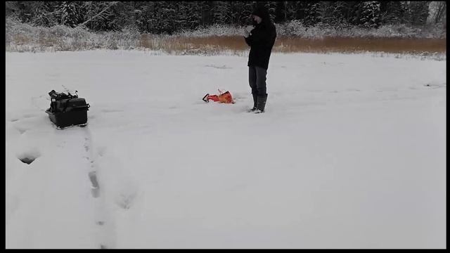 Зимняя рыбалка на истре