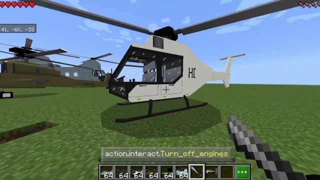Мод на вертолёты для Майнкрафт ПЕ || Survival Helicopters смотреть онлайн