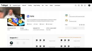 Launchpad su Bitget "T2T2" - Pool con Metacube