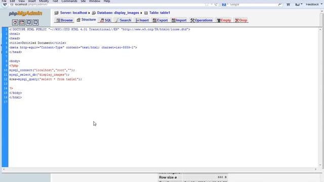 display image from mysql database in php смотреть онлайн