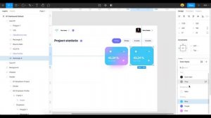 AI web dashboard | Speed art in Figma