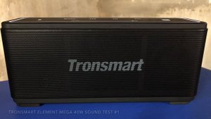 Tronsmart Element Mega 40W Bluetooth Speaker Sound Test 4K Video Resolution | 2021