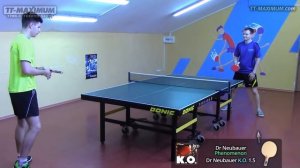 Обзор разницы DR NEUBAUER Aggressor 1.5 мм и DR NEUBAUER K.O. 1.5 мм средние шипы